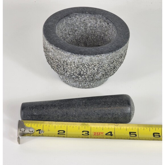 Mortar and Pestle Set Grind spices, herbs, nuts Crush Pills Christmas Gift - Picture 6 of 10